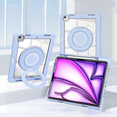 Rotatable Holder/720 Rotating Stand Silicone Protective Case with Pencil Holder for iPad Pro 11/Air 4/Air 5